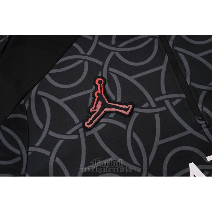 Chandal de Sudadera del Paris Saint-Germain Jordan Nino 2024-2025 Negro